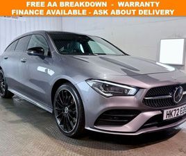 2023 72 MERCEDES-BENZ CLA 1.3 CLA250E 15.6KWH AMG LINE NIGHT EDITION (PREMIUM PLUS) SHOOTING BRAKE 5DR PETROL PLUG-IN HYBRID 8G-