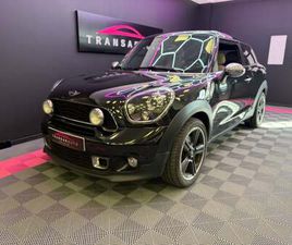 MINI PACEMAN R61 COOPER S 184 CH - RADAR AR - BLUETOOTH - CLIMATISATION AUTO