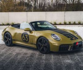 PORSCHE 911 CABRIOLET 992 992.2 SPIRIT 70 1 OF 1500 LIFT BURMESTER