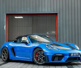 PORSCHE 718 SPYDER RS 4.0 500 CH PDK PREMIÈRE MAIN IMMAT FR