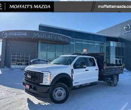 2023 FORD SUPER DUTY F-550 DRW XL DUMP TRUCK - 4X4
