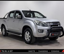 ISUZU D-MAX LS 2,5TD 163HK AUT - SKINN/NAVI/RYGGE/DAB/KROK/NY EU+++