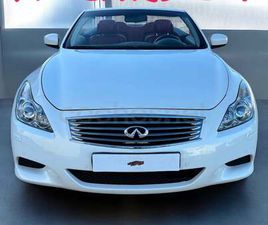 INFINITI G G37 INFINITI G 37 3.7 V6 GT PREMIUM CABRIO