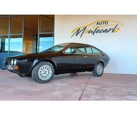 ALFA ROMEO ALFETTA GT GTV ALFA ROMEO ALFETTA GTV 2.0 L 131 CV ARIA CONDIZION