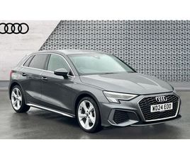 AUDI A3 30 TFSI S LINE 5DR S TRONIC