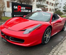 FERRARI 458 ITALIA SPIDER 458 SPIDER ITALIA 4.5 V8