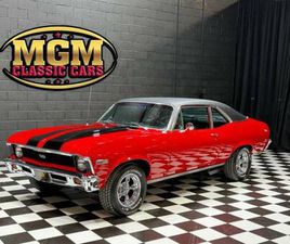 1968 CHEVROLET NOVA REAL SLICK PAINT - 350CID 5.7 - RACING STRIPES