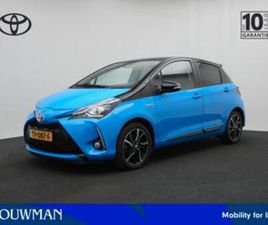 TOYOTA YARIS 1.5 HYBRID SKYBLUE (BJ 2018, AUTOMAAT) — TOYOTA — MARKTPLAATS