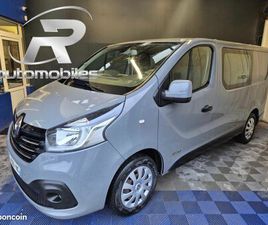 RENAULT TRAFIC CABINE RENAULT TRAFIC CABINE APPROFONDIE 1.6 DCI 120 CONFORT 6 PL L1H1