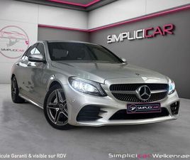MERCEDES CLASSE C 200 CARPLAY/CAMÉRA/PACK AMG/CUIR/SG CHAUFF/FULL LED