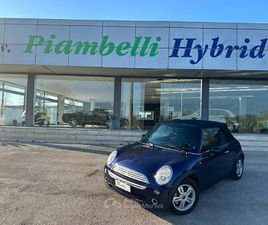 MINI CABRIO COOPER D 1.6 16V ONE DE LUXE CABRIO NEOPATENTATI