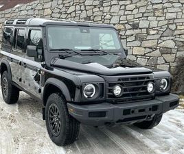 INEOS GRENADIER INEOS GRENADIER 3,0 BLACK EDITION SKLADEM! TERÉNNÍ - TERÉNNÍ BENZIN