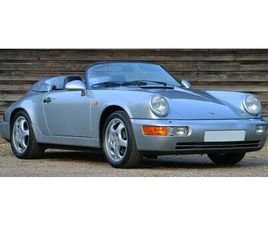 1 OF 6. UK RHD 964 SPEEDSTER. 37,000 MILES. CONCOURS CONDITION