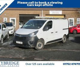 2017 VAUXHALL VIVARO 1.6CDTI 2900 L1H1 (95PS)(EU6) (START/STOP) ECOFLEX PANEL VAN