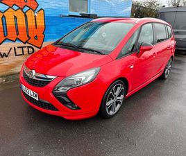 2014 VAUXHALL ZAFIRA TOURER 2.0TD SRI (195PS) BI TURBO (START/STOP)