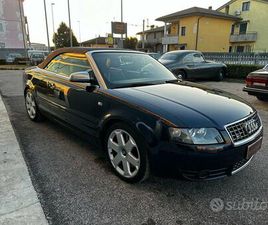 AUDI S4 CABRIO 4.2 V8 ASI FULL OPTIONAL COLORE BLU