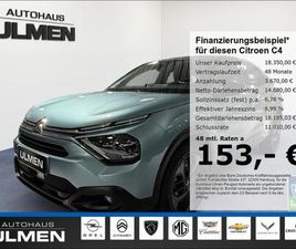 CITROEN C4 CITROËN C4 FEEL PACK 131 KLIMA RÜCKFAHRKAMERA APPLE CARP