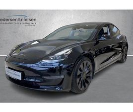 TESLA MODEL 3 EL PERFORMANCE AWD 534HK AUT. - 334.800 KR