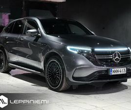 MERCEDES-BENZ EQC AMG 400 4MATIC / DISTRONIC + / 360U00B0 / KATTOLUUKKU / BURMESTER® / KATVE- JA KAISTA-AVUSTIMET / VETOKOUKKU