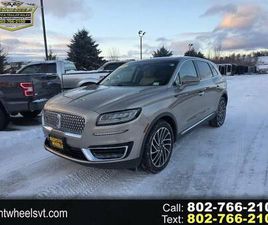 LINCOLN NAUTILUS 2019 LINCOLN NAUTILUS RESERVE AWD