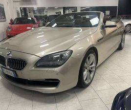 BMW SERIE 6 CABRIO 640D XDRIVE 640D CABRIO XDRIVE FUTURA AUTO