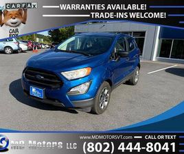 2019 FORD ECOSPORT SCROSSOVER FOR ONLY $10,499!