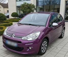 CITROËN C3 PURETECH 82 CONFORT BUSINESS 2016 VIOLETTE - 89 523 KM - ENTRETENUE ENTREPRISE