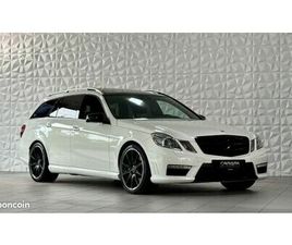 MERCEDES CLASSE E BREAK E 63 AMG MERCEDES-BENZ E63 AMG 5.5 V8 STAGE 1 RENNTECH 700CH - 2ÈME MAIN - SUIVI COMPLET MERCEDES - TOIT PANO - ACC - XÉNON - CAMERA - 99000KM