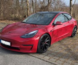 TESLA MODEL 3 PERFORMANCE TESLA MODEL 3 PERFORMANCE