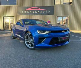 CHEVROLET CAMARO V8 6.2 DEUX SS / SIEGES CHAUFFANTS VENTILES / APPLE CARPLAY / TOIT OUVRANT / SON BOSE