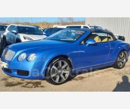 BENTLEY CONTINENTAL GTC GTC V12