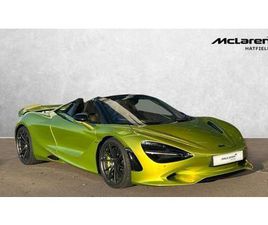 MC LAREN 750S SPIDER 2025 MCLAREN 750S SPIDER V8 2DR SSG AUTO PETROL