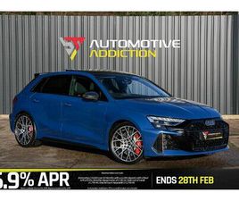 2025 AUDI RS3 8.5Y SPORTBACK (CARBON VORSPRUNG) 2.5TFSI QUATTRO S-TRONIC 400PS | ASCARI BLUE |