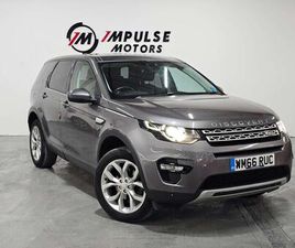 LAND ROVER DISCOVERY SPORT TD4 2.0 TD4 HSE AUTO 4WD EURO 6 (START/STOP) 5DR