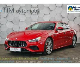 MASERATI GHIBLI DIESEL 3.0D V6 AUT 275KS ADAPT.LED RADARTEMP, 2018 GOD.