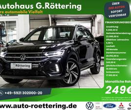 VOLKSWAGEN T-ROC VOLKSWAGEN T-ROC R-LINE+LED+AHK+ACC+SIDEASISST+SHZ+EL.HK