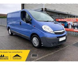 2013 VAUXHALL VIVARO 2.0CDTI [115PS] VAN 2.9T EURO 5 PANEL VAN DIESEL MANUAL