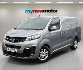 VAUXHALL VIVARO 2021 VAUXHALL VIVARO 2.0 TURBO D 3100 SPORTIVE L2 H1 EURO 6 (START/STOP) 5DR PANEL VAN DIESEL MANUAL