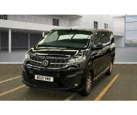 VAUXHALL VIVARO 2021 VAUXHALL VIVARO 2.0 TURBO D 3100 SPORTIVE L2 H1 EURO 6 (START/STOP) 5DR PANEL VAN DIESEL MANUAL