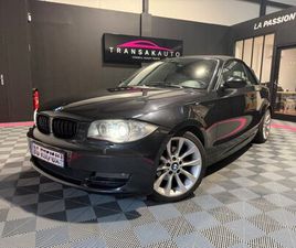 BMW SERIE 1 CABRIO 120 BMW SÉRIE 1 CABRIOLET E88 120D 177 CH LUXE A