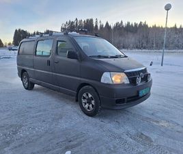 TOYOTA HIACE D-4D 5-D 117HK 4WD LANG | NY REG.REIM