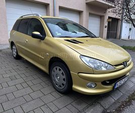 PEUGEOT 206 SW 1.4 16V TRENDY PLUS MEGKÍMÉLT. KEVÉS KM