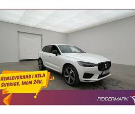 VOLVO XC60 D5 AWD R-DESIGN PANO VÄRMARE SKINN SENSORER