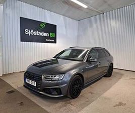 AUDI A4 AVANT 40 TDI Q S TRONIC S LINE MATRIX SVART OPTIK