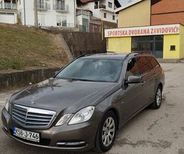 MERCEDES-BENZ E 200 DIZEL 2011 2.2 125KW MANUELNI