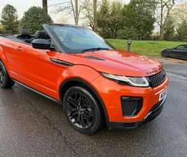 2017 LAND ROVER RANGE ROVER EVOQUE 2.0TD4 HSE DYNAMIC LUX (START/STOP) CONVERTIBLE 2D AUTO