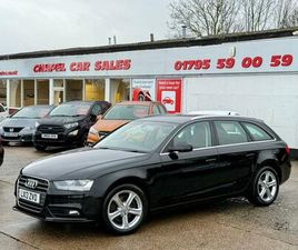 AUDI A4 AVANT AUDI A4 AVANT 2.0 TDI SE TECHNIK MULTITRONIC EURO 5 (START/STOP) 5DR DIESEL AUTOMATIC