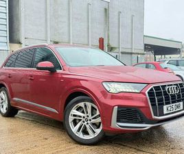 2020 AUDI Q7 3.0 TDI V6 50 S LINE TIPTRONIC QUATTRO EURO 6 (START/STOP) 5DR ESTATE DIESEL AUTOMATIC