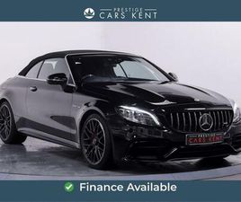 MERCEDES CLASSE C CABRIOLET 2022 MERCEDES-BENZ C CLASS 4.0 C63 V8 BITURBO AMG S NIGHT EDITION (PREMIUM PLUS) CABRIOLET 2DR PE...