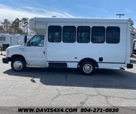 FORD E350 2010 FORD E-350 SUPERDUTY HANDICAP EQUIPPED SHUTTLE BUS